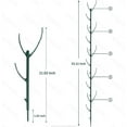 thumbnail image 3 of 5-Pack Stackable Plant Support Stakes - Monstera Moss Pole Alternative, Plastic Climbing Sticks with 20m Line & Stickers, Indoor/Outdoor Use for Pothos/Philodendron/Grape Vines, 3 of 4