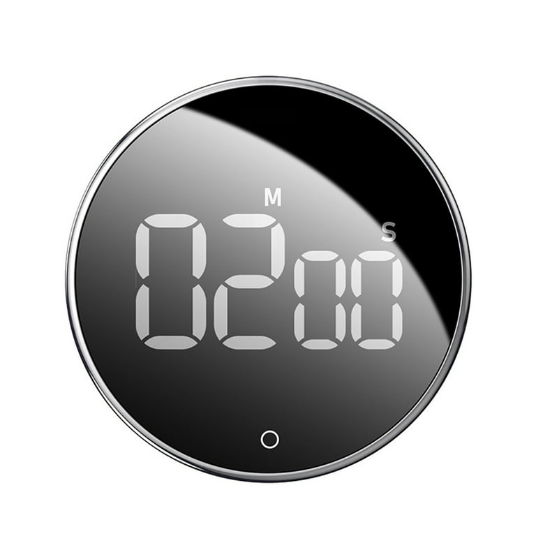 Kitchen Timer Magnetic Digital for Cooking Shower Study Stopwatch LED Counter Alarm Clock Manual Electronic Countdown - Walmart.com