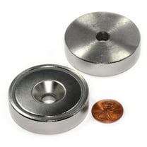 CMS Magnetics? 150lbs 1.89"x0.45" Neodymium Cup Magnet