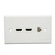 thumbnail image 3 of Placa de Pared ANGGREK Ethernet Interfaz Multimedia HD Cat6, 3 of 8