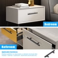 thumbnail image 4 of KNOBWELL Lot de 20 Poignées de Tiroir d'Armoire de Cuisine Noires 3-1/2 Pouces, Poignées de Commode Modernes Poignées de Garde-Robe, Poignées d'Armoire Rondes, 4 of 4
