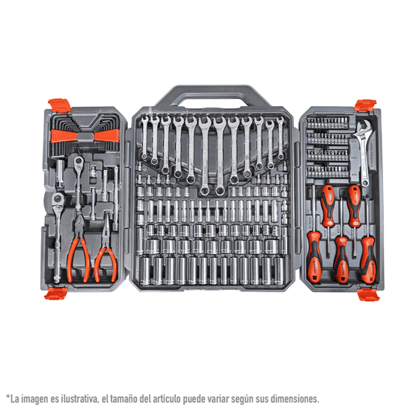 Autocle De Herramientas Mecánicas Crescent 180 Pz Ctk180