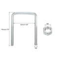 thumbnail image 2 of Uxcell Square U-Bolts, 6 Sets 42mm Inner Width 70mm Length M6 with Nuts and Plates, 2 of 5