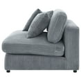 thumbnail image 5 of Blaine Upholstered Armless Chair Fog, 5 of 10