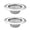 Silver, variant on LHNFT 2PCS Mesh Sink Strainer for Kitchen Stainless Steel Sink Drain Strainer Filter Sink Screen Large Wide Rim 4.5" Diameter Sink Food Catcher Drain Basket Strainers Garbage Disposal
