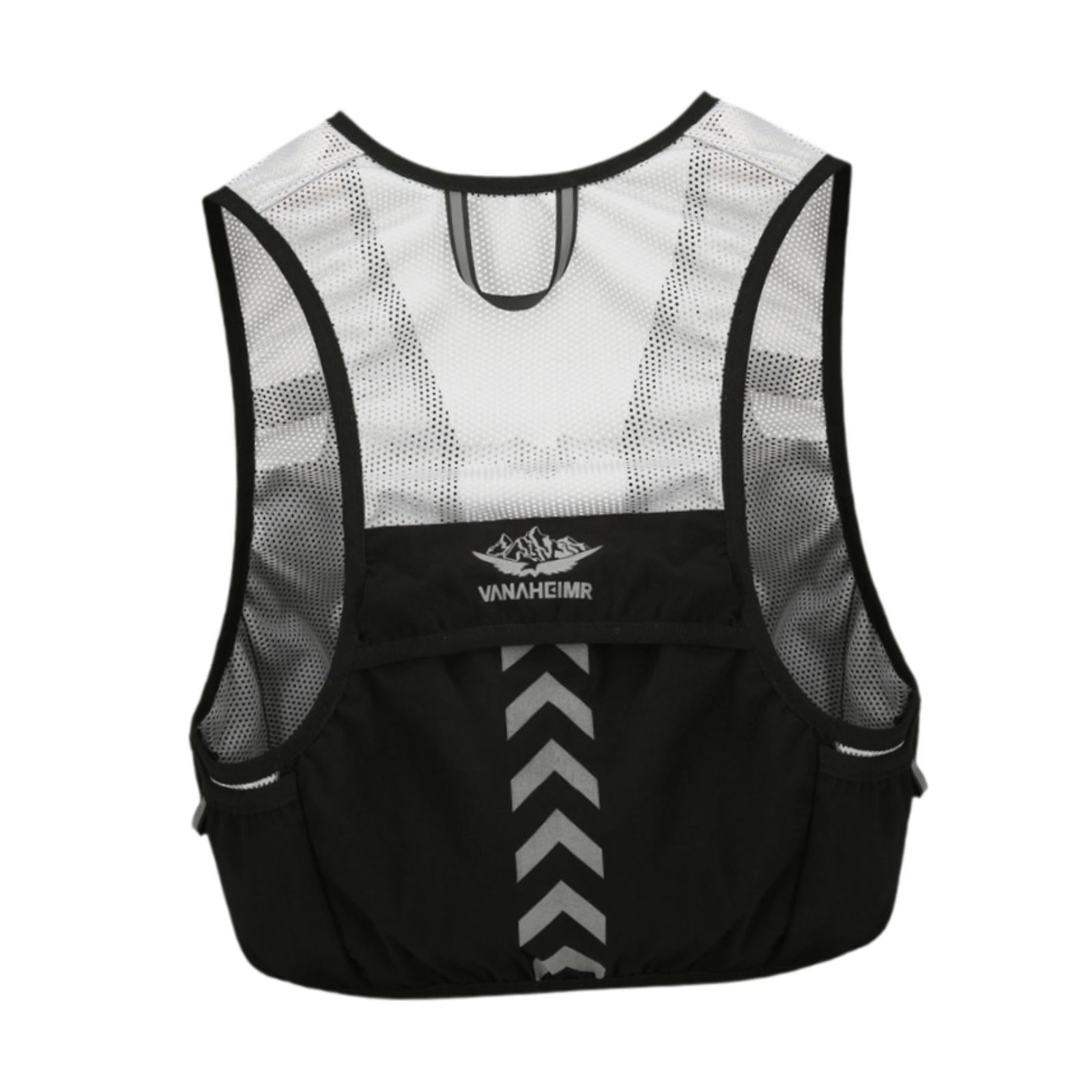 GARENDE Running Vest Breathable Adjustable Vest for Running Outdoor Sports Black