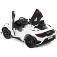 thumbnail image 3 of McLaren 765LT 12V Kids Ride-On Car with R/C Parental Remote (White), 3 of 11