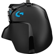 Logitech G502 HERO High Performance Wired Gaming Mouse, HERO 25K Sensor, 25,600 DPI, RGB, Adjustable Weights, Black