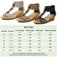 thumbnail image 3 of BadPiggies Wedge Sandals for Women Open Toe Casual Summer Roman Mid-Heel Breathable Beach Sandals, 3 of 10