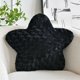 thumbnail image 1 of wonima44 Star Pillow, 14.9" Star Shaped Plush Pillow for Couch Bed Sofa, Cute Decorative Throw Pillows with Soft Faux Fur Room Decor for Bedroom Living Room (Black), 1 of 1