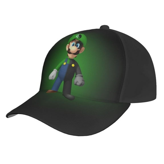 Luigi's Mansion Unisex Baseball Cap Adjustable Trucker Dad Hat Anti UV Sun Hats Snapback Hat For Men And Women