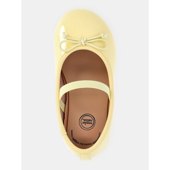 12  Pairs Of Wonder Nation Girls Bow Ballet Flats 5