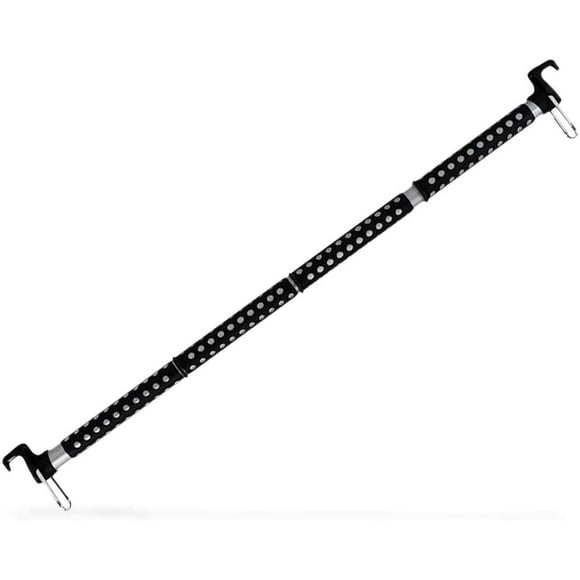 Car Clothes Hanger Bar- Zone Tech In-Car Expandable Clothes Bar - Classic Black Expandable Clothing Bar