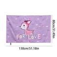 thumbnail image 3 of FEOLGEHLY 51.18x31.49in Large Beach Towels, Microfiber Oversized Beach Bath Towel, Sandproof Quick Dry Pool Towel for Kids, Absorbent Portable Beach Blanket for Camping Yoga Travel Outdoor Use, 3 of 7