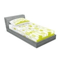 thumbnail image 2 of Ambesonne Floral Fitted Sheet & Pillow Sham Set, Daisises Flowers Garden, Twin, Yellow and White, 2 of 2