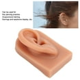 thumbnail image 4 of Soft Silicone Ear Model, Reused Ear Displays Mould Soft Professional Ear Piercing Tool  3D Acupuncture Silicone for Piercing Practice Earring Display, Acupuncture, Display Model, 4 of 7