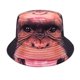 thumbnail image 1 of Retro neutro nostálgico 80 90 cinta patrón sombrero de pescador sombrero de protección solar al aire libre, 1 of 1