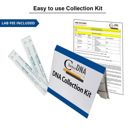 Paternity DNA Test (Lab Fee Included) Home Kit or Office Visit Legal