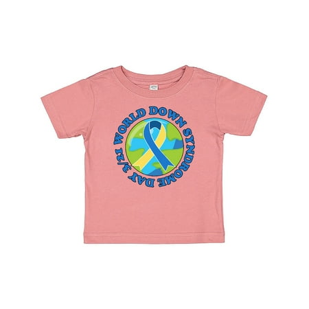 

Inktastic World Down Syndrome Day March 21 with Planet Earth Gift Baby Boy or Baby Girl T-Shirt