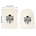 thumbnail image 3 of Deeceymbur Graduation Drawstring Bag with Cap Scroll Design Class of Party Favor Pouch Graduation Gift Packaging Bag, 3 of 5