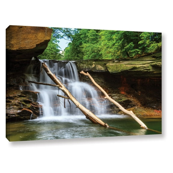 Cody York "Brecksville Falls" Floater-Framed Gallery-Wrapped Canvas