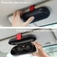 thumbnail image 5 of funda negra para gafas de coche, gafas de sol extensibles con visera solar., 5 of 5