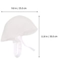 thumbnail image 1 of 2 Pcs Chapeau de Teinture Élastique Durable Réutilisable pour Salon de Coiffure à Domicile, 1 of 6