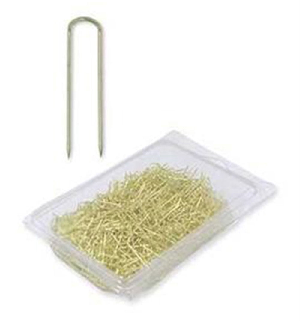1000 U-PINS FOR JEWELRY DISPLAY BOARDS  GOLD 