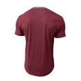 thumbnail image 3 of Men's Casual Short Sleeve Shirt - Lightweight Polyester-Spandex, Three-Button Placket, Sizes (S-XXL), Summer Versatile Wear, 3 of 6