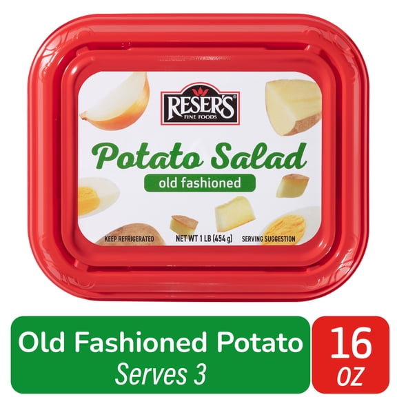 Reser's Fine Foods Old Fashioned Potato Salad, 16 oz Tub (Refrigerated)