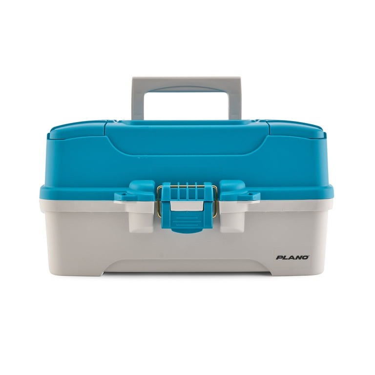 Plano 3-Tray Tackle Box with Berkley Saltwater Bait Kit 
