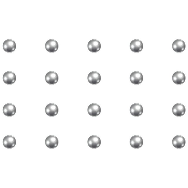 Unique Bargains 1/16' Chrome Steel Bearing Balls G5 Precision 100 Pack