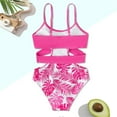 thumbnail image 4 of Gunia Teen Girl Swimsuit 7-12Y With Ruffles Little Girl Hot Spring Vacation Beachwear Poolside Seaside,11-12 Years, 4 of 6
