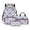 Blue and Red - Bowknot Star, variant on DISNIMO Bowknot Star Printed 3 Pcs Backpack Set, Lightweight School Bag and Lunch Bag Set for Toddler Boys, 17 Inch Student Backpack Pencil Case Set for Primary Preschool Students