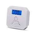 thumbnail image 1 of Alarma Combinación de detector de humo de monóxido de carbono Detector de CO de humo a batería con pantalla LED Parpadeo de alarma fuerte Patrón de advertencia sonora Romacci Alarma, 1 of 7