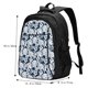 thumbnail image 5 of Easygdp Hawaiian Style Mochila para Laptop de Viaje con Puerto USB, Mochila para Laptop con Puerto de Carga USB para Mujeres y Hombres, 5 of 7