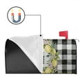 thumbnail image 2 of Buffalo Plaid Welcome Mailbox Covers Magnetic Letter Box Wrap Standard Size 21x18 Inch Mailbox Decor Post Letter Box Decoration for Outdoor Garden Yard, 2 of 5