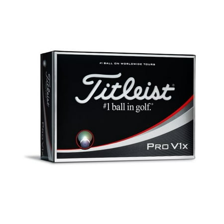 Titleist Pro V1x Golf Balls, High Numbers, Prior Generation, 12 (Best Golf Ball For High Handicap Golfer)