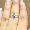 thumbnail image 4 of Natural Purple Charoite Stone 925 Sterling Silver Engagement Ring for Women, 4 of 5