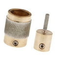 thumbnail image 1 of Pedazo De La Cabeza De La Amoladora l Diamante Del Tamaño Clasificado De 2 Paquetes Para Las Amoladoras De Cristal Gloria Bit de la cabeza de la amoladora de vidrieras, 1 of 9