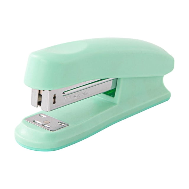 Easy Stapler Compact Portable office and Student Stationery Macaron Color Medium Stapler