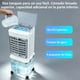 thumbnail image 4 of Enfriador de Aire Evaporativo Plegable de 32L,Aspas Cuadradas, 4 Cajas de Hielo, Tanque Separable y Plegable, 3 Velocidades, Temporizador 7h, para Hogar y Oficina, 4 of 7