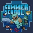thumbnail image 2 of Mens Minecraft Summer School T Shirt, 2 of 4