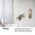 thumbnail image 3 of Ryden 4 - Light Brushed Nickel / Silver Modern / Transitional - LED Steel Wall Sconce, 3 of 15