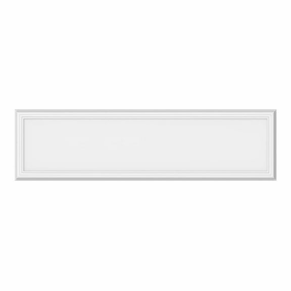 Commercial Electric 1'x 4' 50W White LED Flat Panel Flush Mount Ceiling Light
