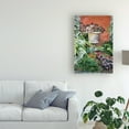 thumbnail image 3 of Trademark Fine Art 'Urn of Impatiens - Bel-Air Hotel' Canvas Art by David Lloyd Glover, 3 of 4
