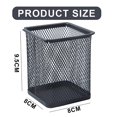 thumbnail image 2 of Pen Holder Desk Organizers Metal Mesh Pencil Holder Square Pencil Cup, 2 of 5