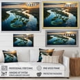 thumbnail image 4 of Designart "Botswana s Okavango Delta II" Landscapes Floater Framed Canvas Art Print, 4 of 7