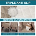 thumbnail image 4 of XUELC Waterproof Wing Chair Cover Wing Armchair Slipcovers Triple Non-Slip Sofa Slipcover for Wing Chair Furniture Protector for Pets, Kids,Dog Khaki, 4 of 13