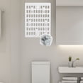 thumbnail image 3 of WASHWEPE 1 Set Pegboard Shelf Display White Plastic Tool Organization Indoor Use, 3 of 8